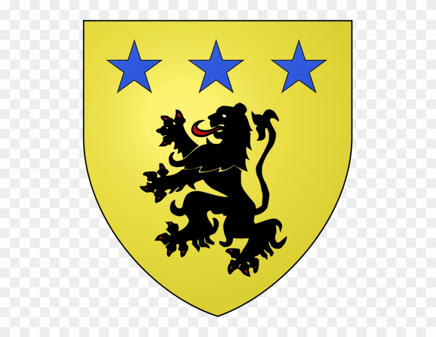 Macmillan Of Knap Or, A Lion Rampant, Sable, Armed - Roger De Montgomery Coat Of Arms Clipart