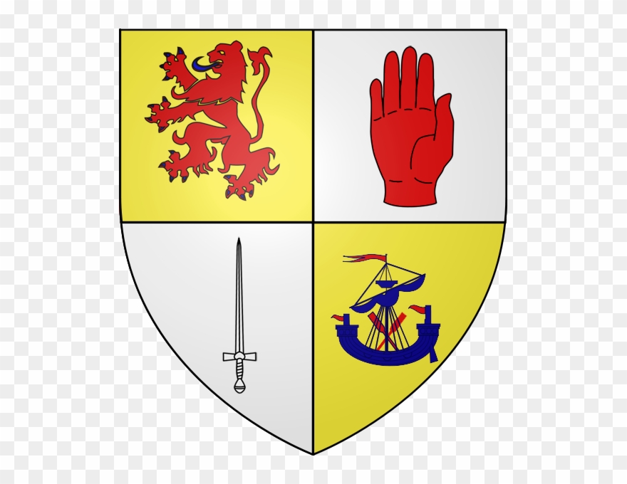 Macbain Of Macbain Quarterly, 1st, Or, A Lion Rampant, - Clan Chattan Coat Of Arms Clipart