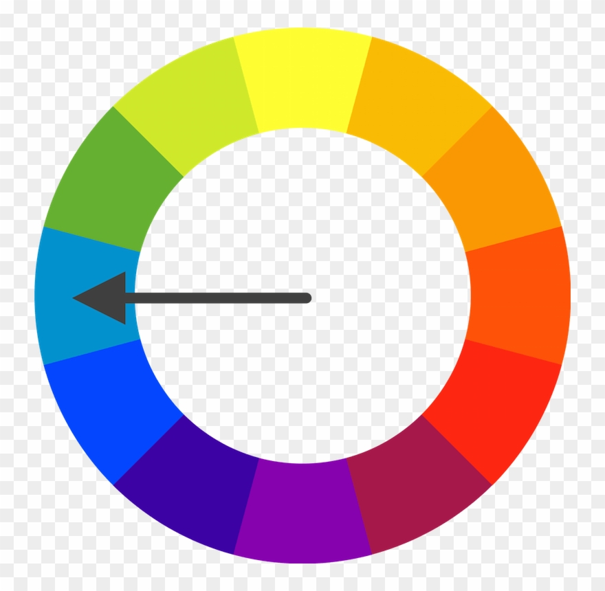 Monochromatic Colors Are A Single Color, And Its Tints, - Complementary Color Wheel Png Clipart