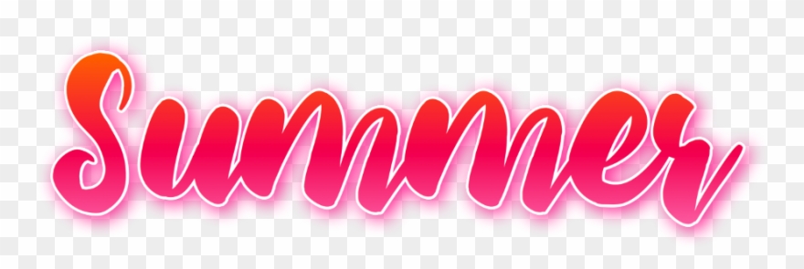 Summer Word Mydesign Mywork Summervibes Summertime - Graphic Design Clipart