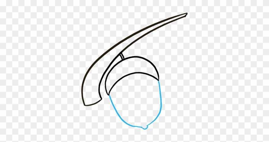 How To Draw Acorns - Drawing Clipart
