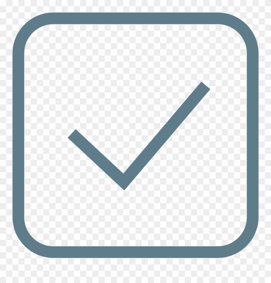 Check Box Icon For Kids - Sign Clipart