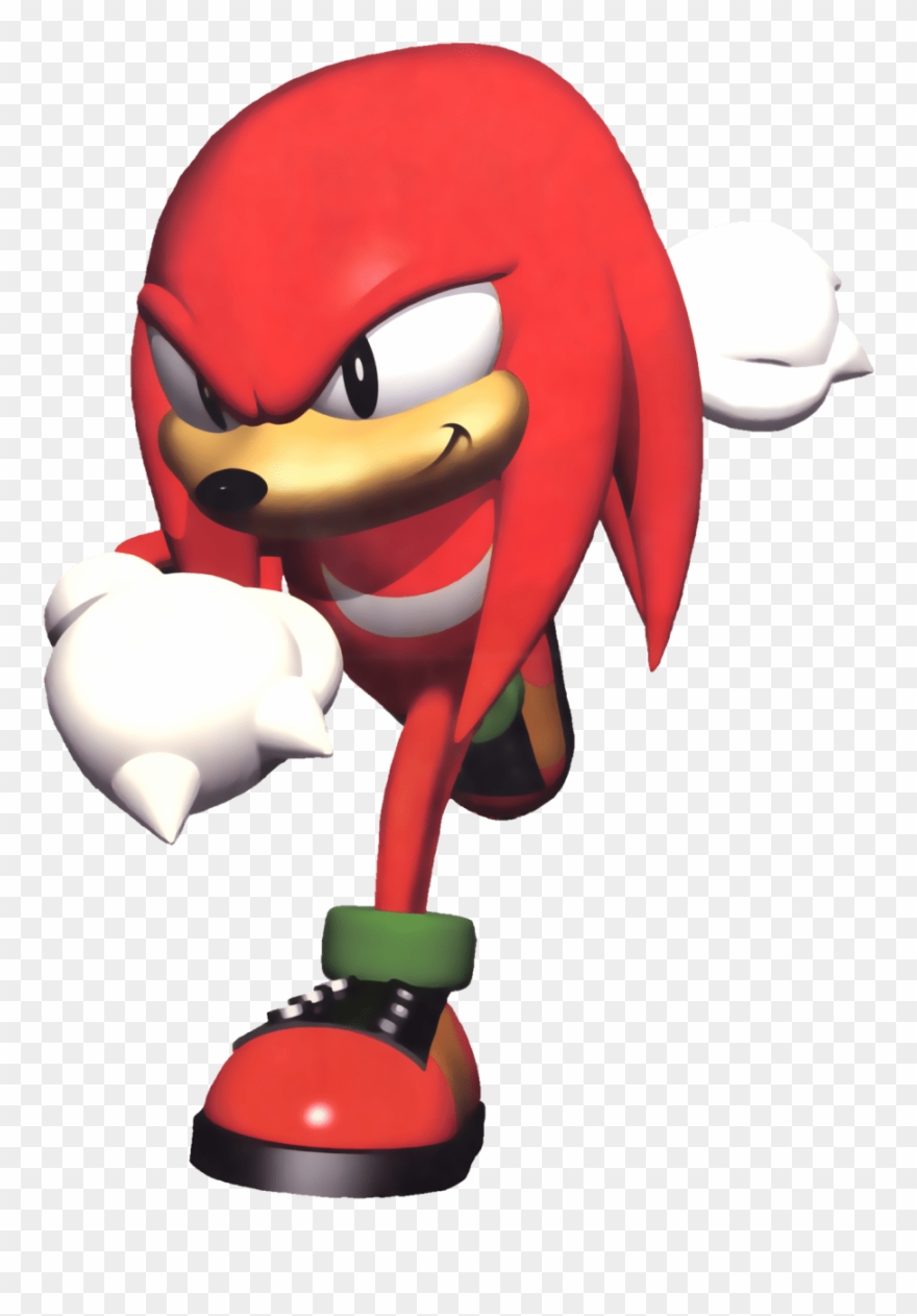 What Is Sega's Deal With Knuckles And Eureka 7 Promotes - Classic Knuckles The Echidna Clipart