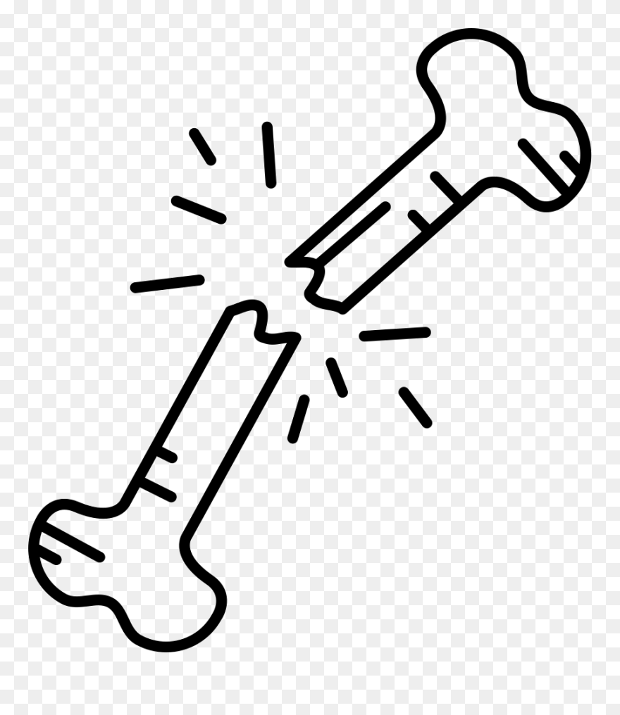 Open Competitive Fq17's Champion - Broken Bone Clipart Png Transparent Png