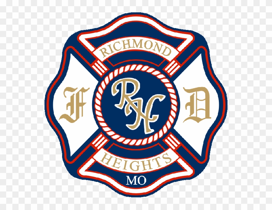 Follow The Richmond Heights Fire Department Facebook - Emblem Clipart