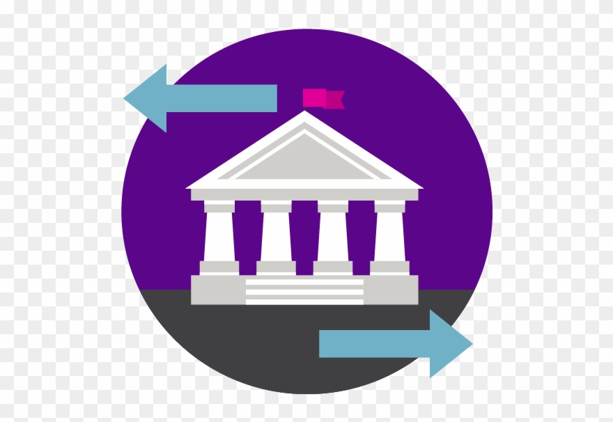 Bank Clip Executive Building Image Black And White - Portable Network Graphics - Png Download