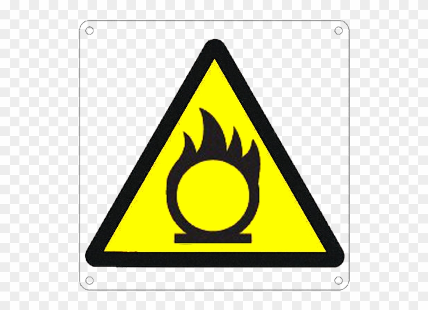 Rules Of Conduct For A Safe Use Of Oxygen Blowing And - Dangerous When Wet Signage Clipart