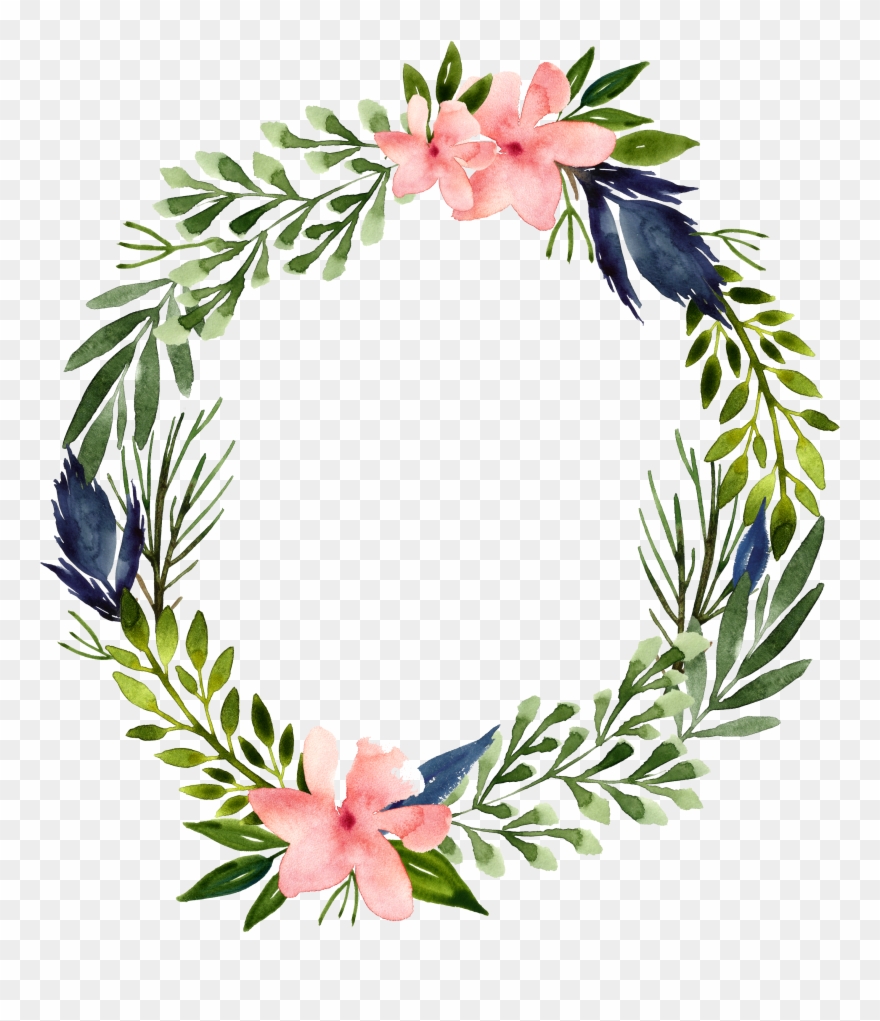 Picture Frames Flower Green Transprent Png Free - East Urban Home 'create' Print On Metal Size: 10" H Clipart