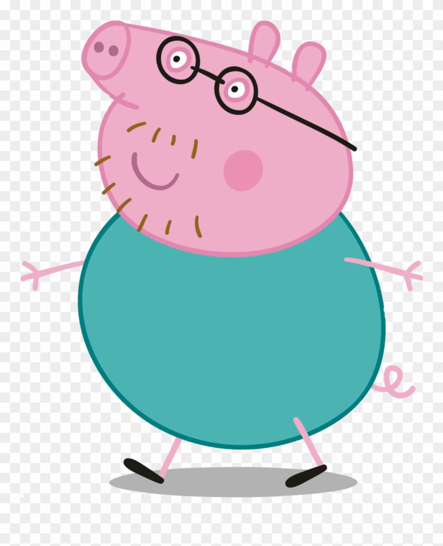 Pai Da Peppa Pig Clipart
