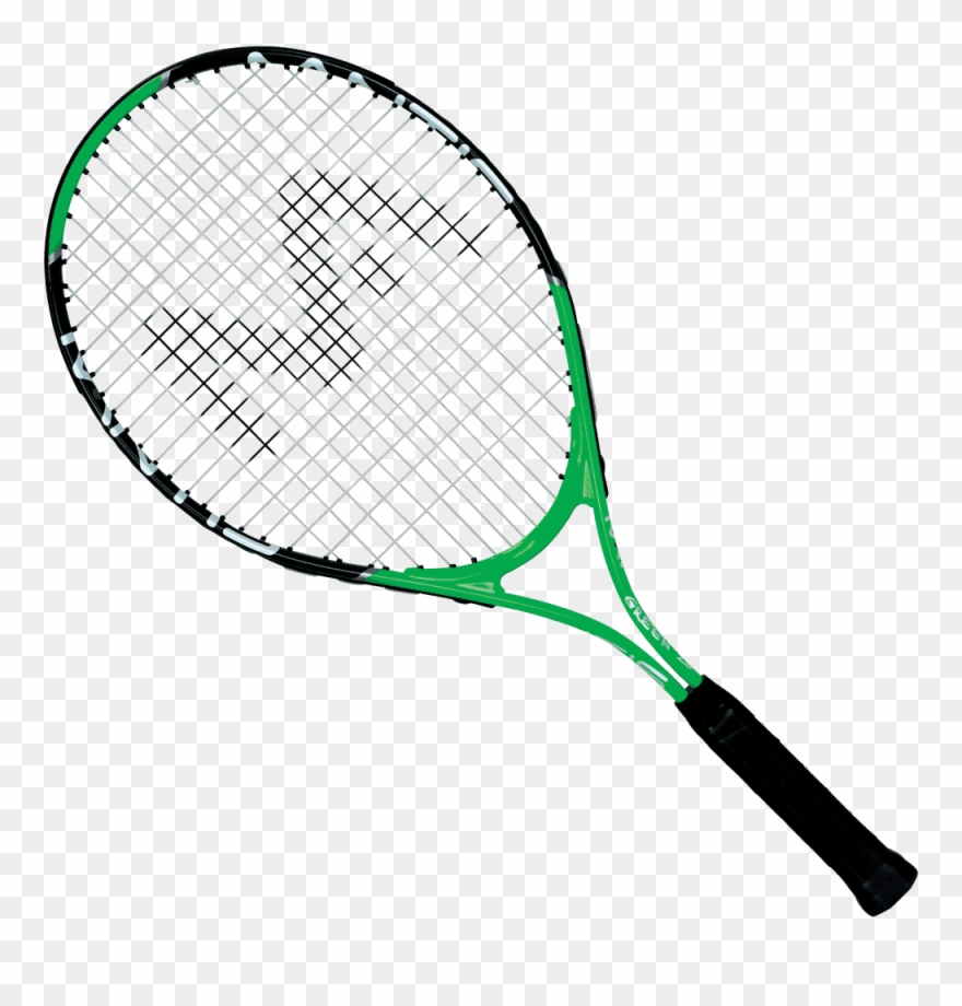 Wilson Federer Adult Strung Tennis Racket - Transparent Background Tennis Racket Clipart
