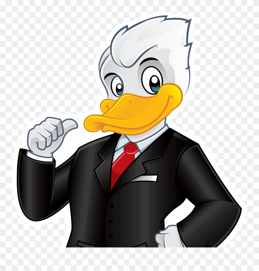 Team Lucky Duck - Cartoon Clipart