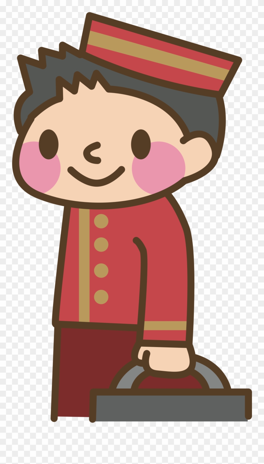 Bellboy Big Image Png - Clip Art Transparent Png