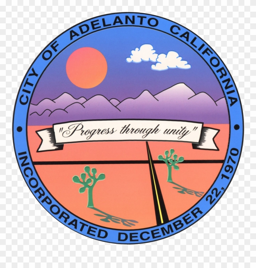 Seal Of Adelanto, California - City Of Adelanto Logo Clipart