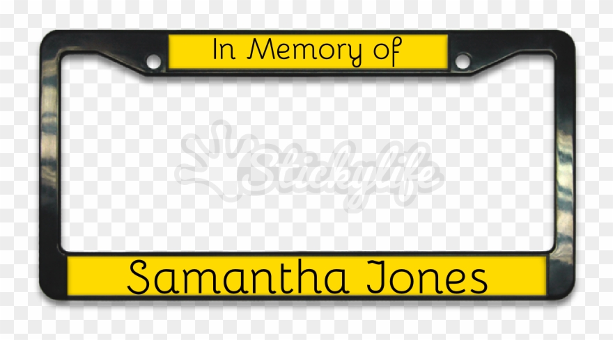 Vehicle Registration Plate Clipart