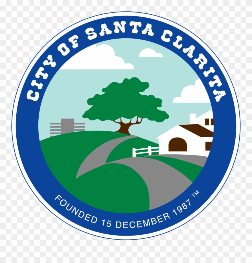 Seal Of Santa Clarita, California - City Of Santa Clarita Seal Clipart