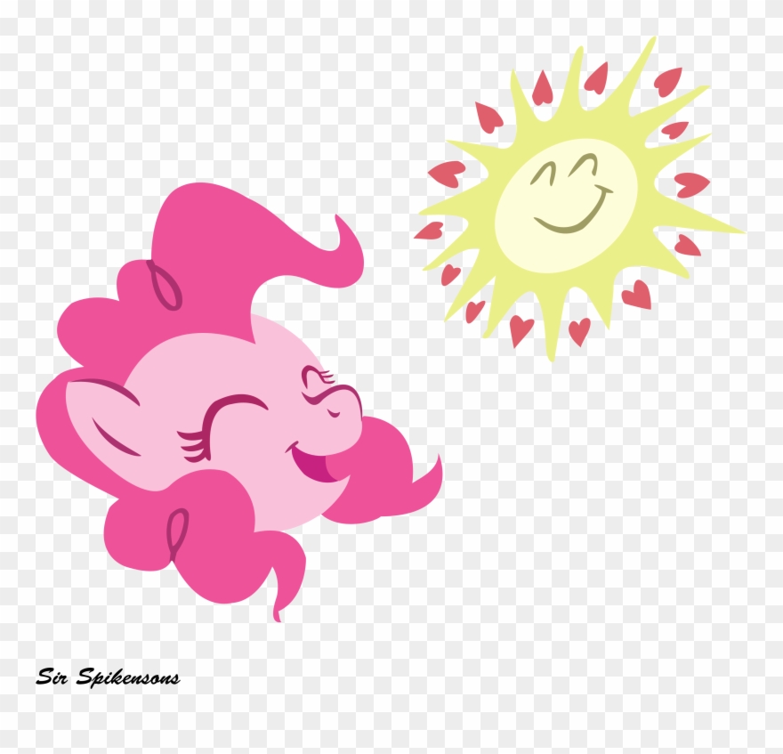 Pony Flower Pink Flowering Plant Text Cartoon Petal - Pony Clipart