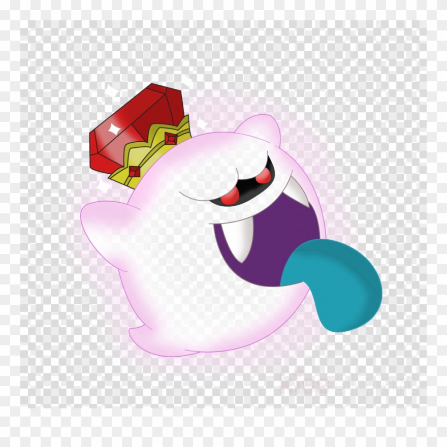 King Boo Clipart Luigi's Mansion - King Boo Luigi's Mansion 1 - Png Download