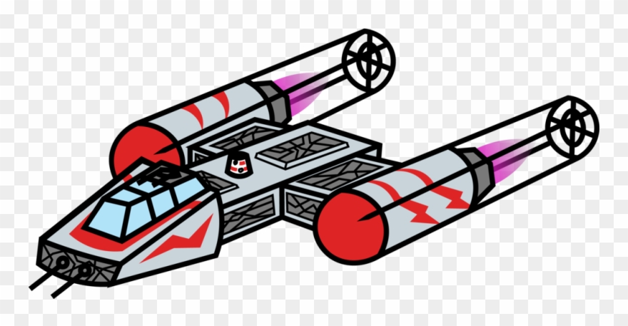 Can Use For Book Cover, Y Wing Clipart - Png Download