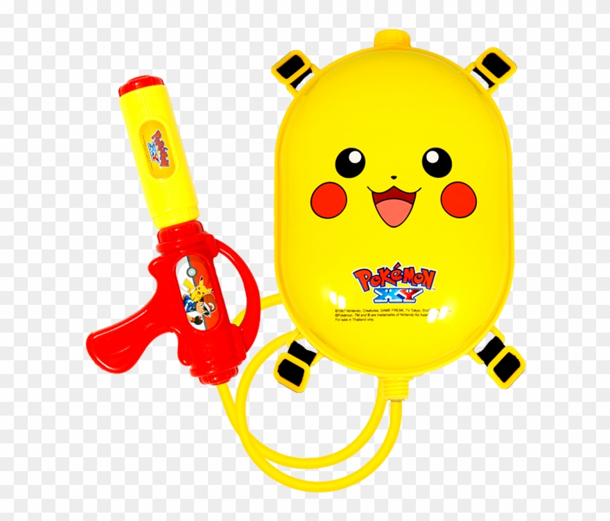 Capsule Backpack - ปืน ฉีด น้ำ โปเก ม่อน Clipart