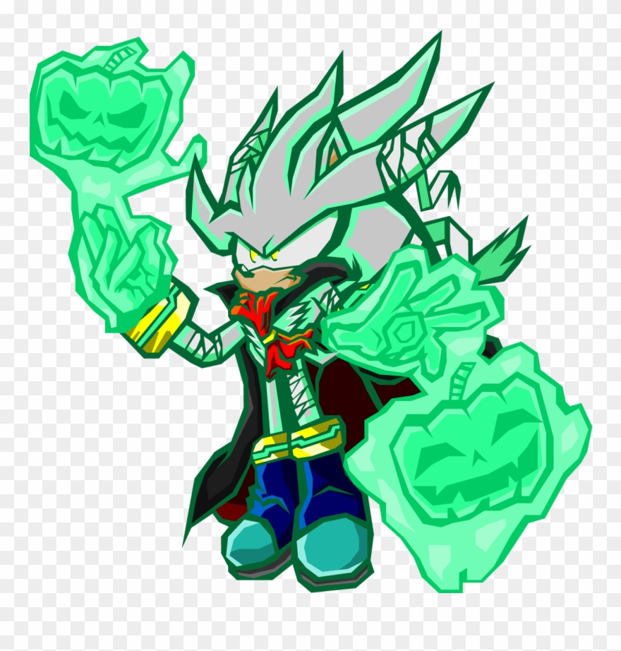 Curse Of The Cerberus On Twitter - Silver The Hedgehog Mephiles Clipart