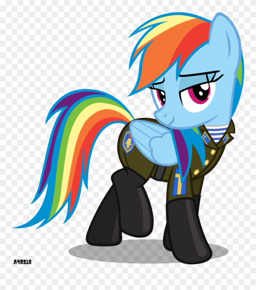 A4r91n, Bedroom Eyes, Clothes, Looking At You, Military - Pony Friendship Is Magic Rainbow Clipart