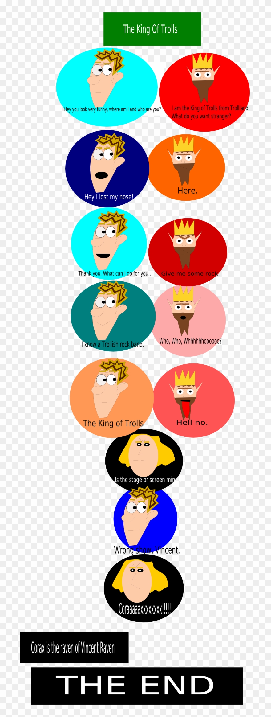 Knock-knock A Bad Day - Cartoon Clipart