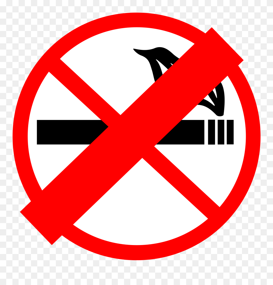 No No Smoke - Smoking And Its Ill Effects Clipart