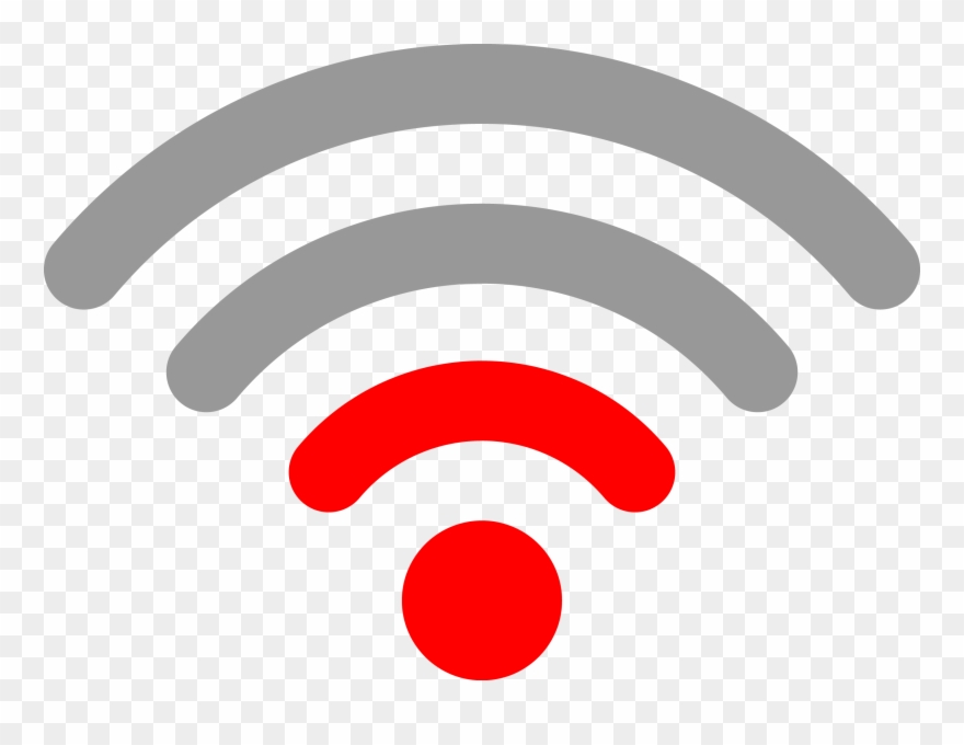 Wifi Signal Png Www Imgkid Com The Image Kid Has It - Weak Signal Clipart