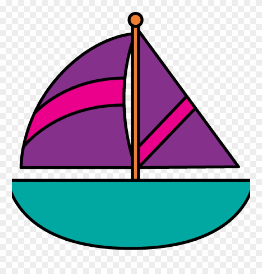 Sailboat Clipart Sailboat Clip Art Sailboat Images - Water Transportation Clip Art - Png Download