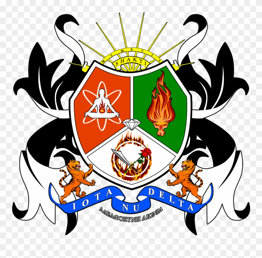 Iota Nu Delta Crest Clipart