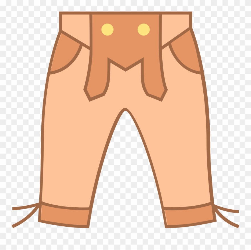 Lederhosen Icon - Icon Clipart