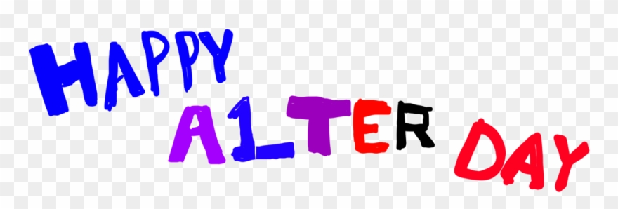 Happy 1st Anniversary Of The Alterverse @friisans Clipart