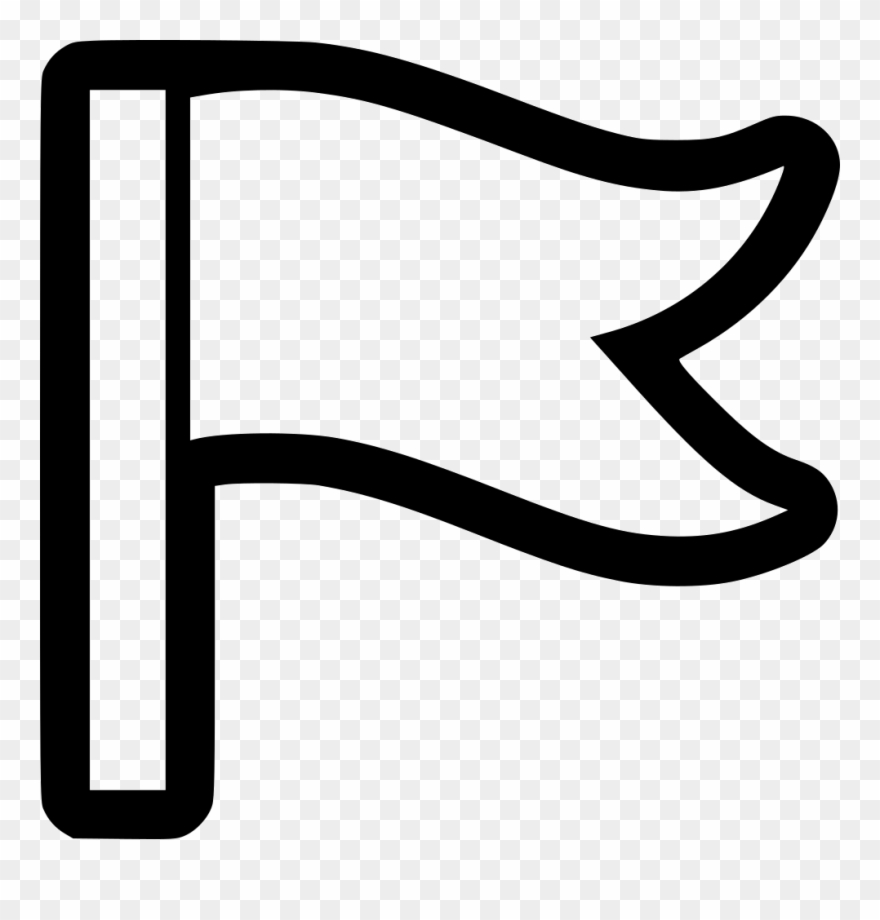 Flag Comments Clipart