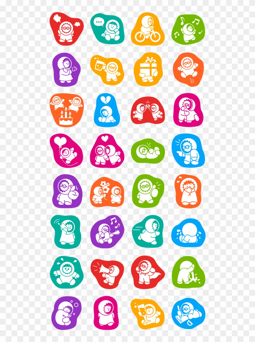Snoopy's Moods Clipart
