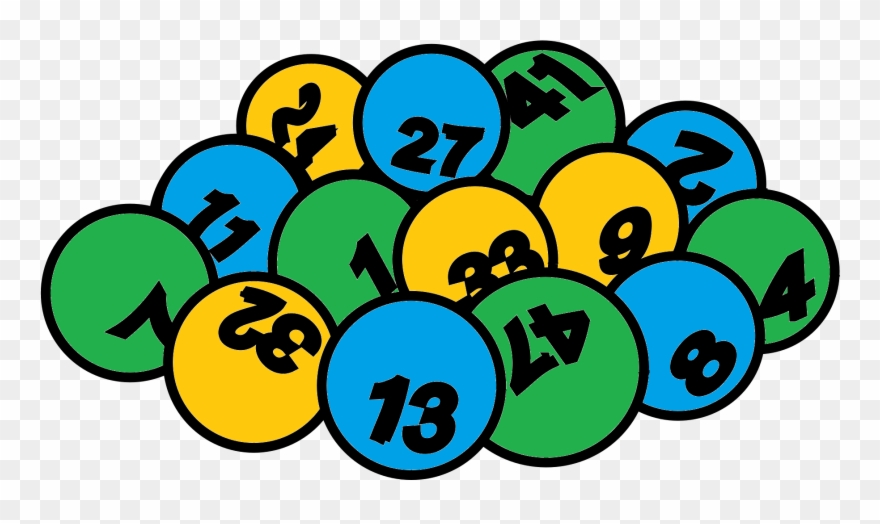Colorized Lottery Balls - Lottery Clipart - Png Download