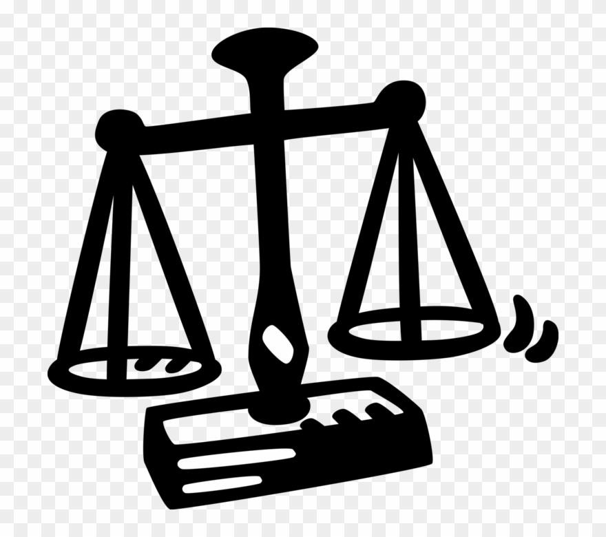 Vector Illustration Of Weighing Scales Forcemeasuring Clip Art Png