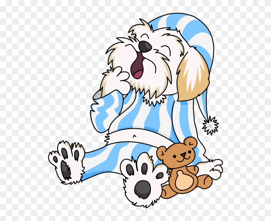 Dog Charges A Good Nights Sleep At Hazelwood Holiday - Dog Clipart