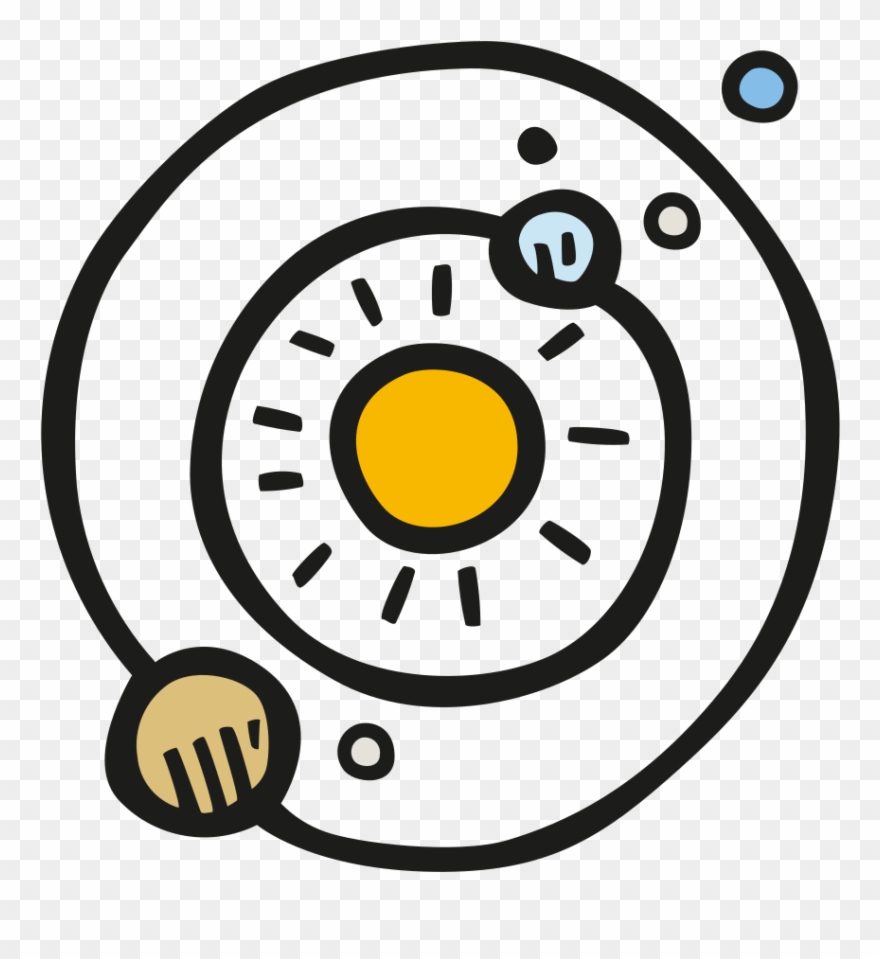 Solar System Icon , Png Download - Solar System Png Clipart