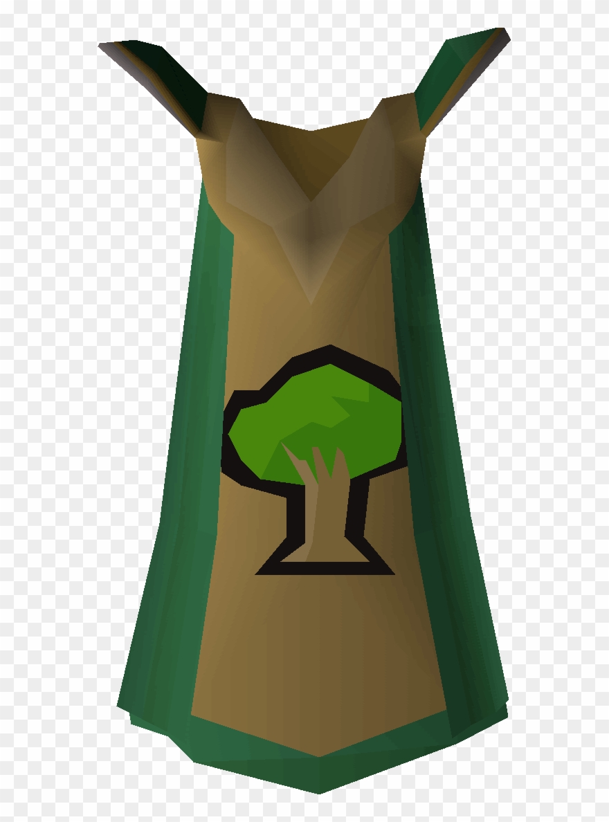 Image Woodcutting T Detail - Runescape Woodcutting Cape Clipart