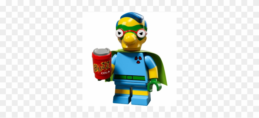 Milhouse Series - Lego Minifigures Simpsons Series 2 Clipart