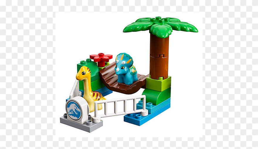 Lego 10879 Duplo Minizoo Łagodne Olbrzymy Klocki - Duplo Jurassic World Clipart