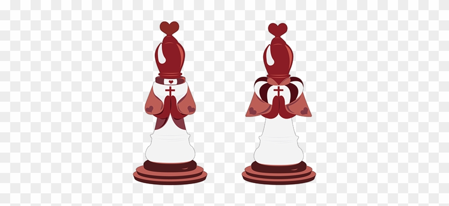 Bishop Of Hearts - Illustration Clipart