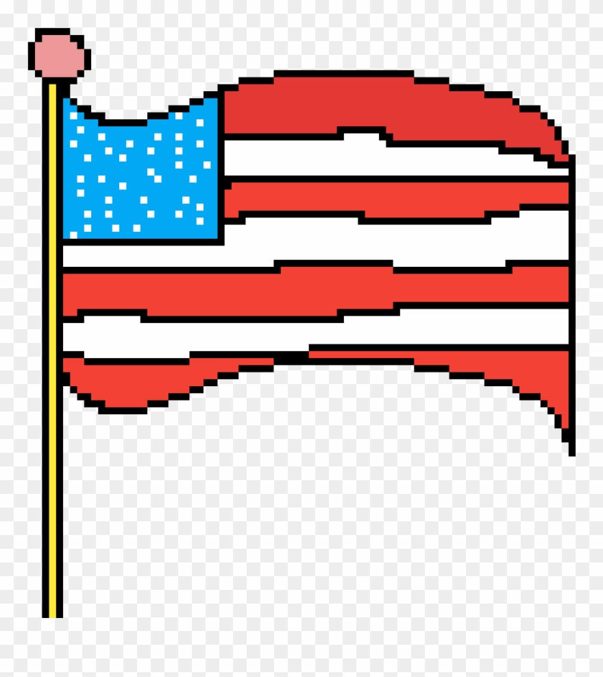The American Flag Yoooooooo - Mario Flag Clipart