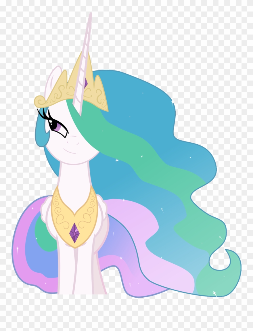 Princess Celestia ☀ On Twitter - Princess Celestia Front Vector Clipart