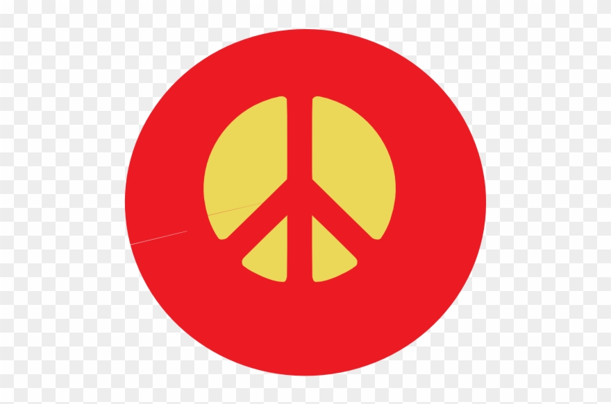 Peace Symbol 2 1 Fav Wall Paper Background 555px - Amor Y Paz Hippie Clipart