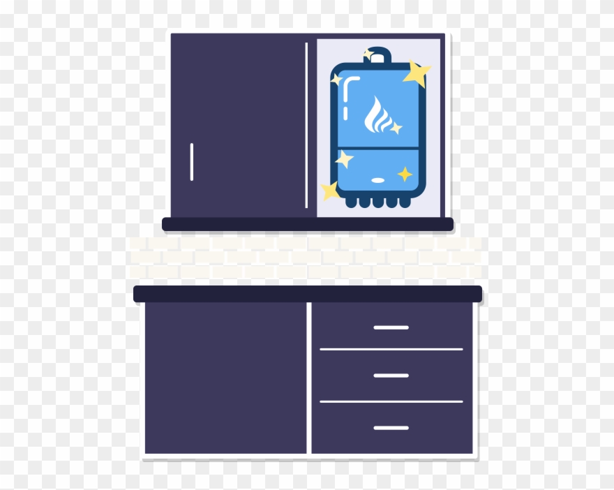 Kitchen New Boiler Clipart