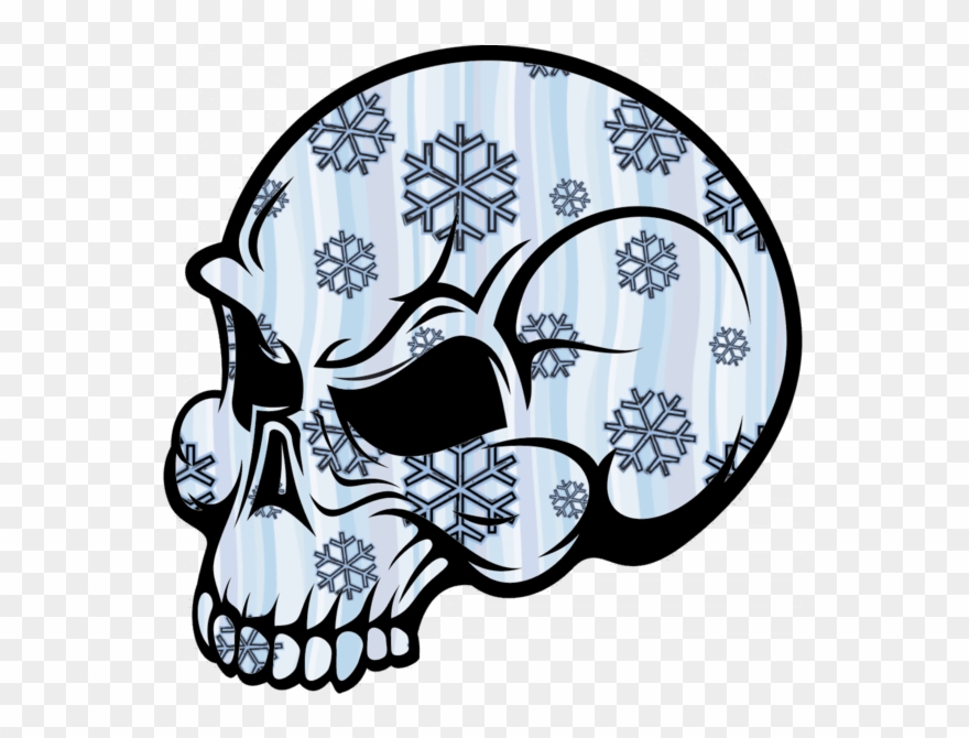 Simple Easy Skull Drawing Clipart