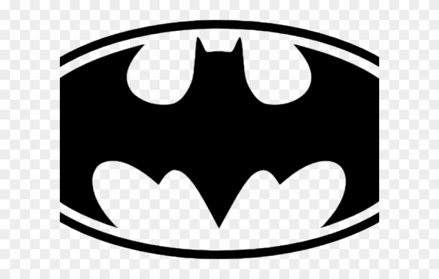 Batman Logo Clipart - Batman Logo Vector Png Transparent Png