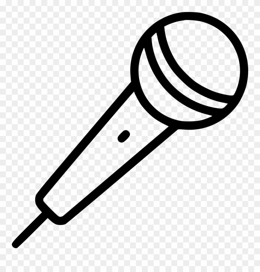 Microphone Icon Mic Png File Png Download - Sing Icon Clipart