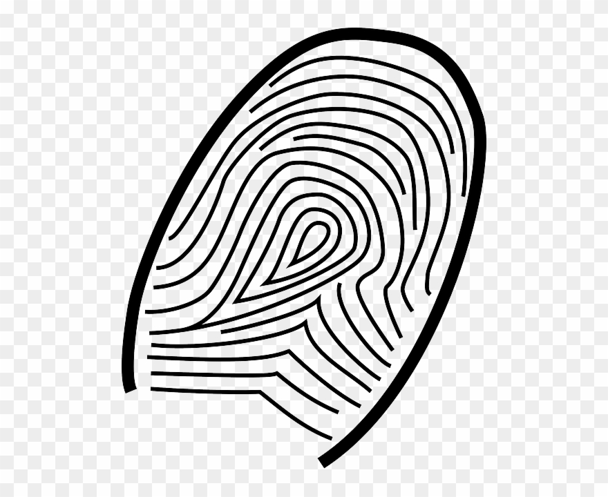 Fingerprint Clip Art - Png Download